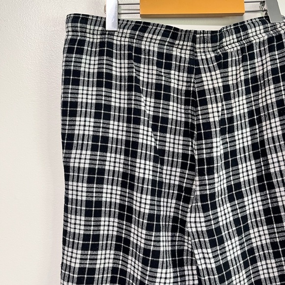 Old Navy Men’s Plaid Flannel Lounge Pants – Black & White, Size M - Picture 12 of 13
